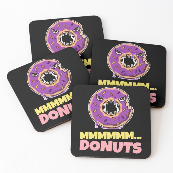 Artikelvorschau, mmmmm Donuts - Donut Lover Witz entworfen und verkauft von jacks-tees.