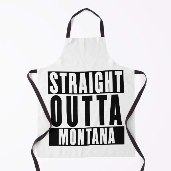 Item preview, Straight Outta Montana designed and sold by RandomStuffShop.