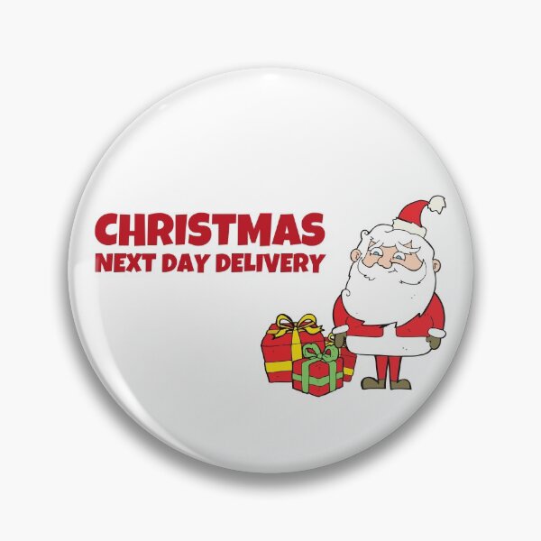 Item preview, Christmas Next Day Delivery - Santa Claus  designed and sold by PandaSoul.
