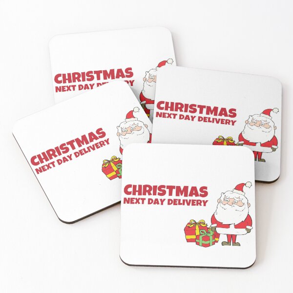 Item preview, Christmas Next Day Delivery - Santa Claus  designed and sold by PandaSoul.