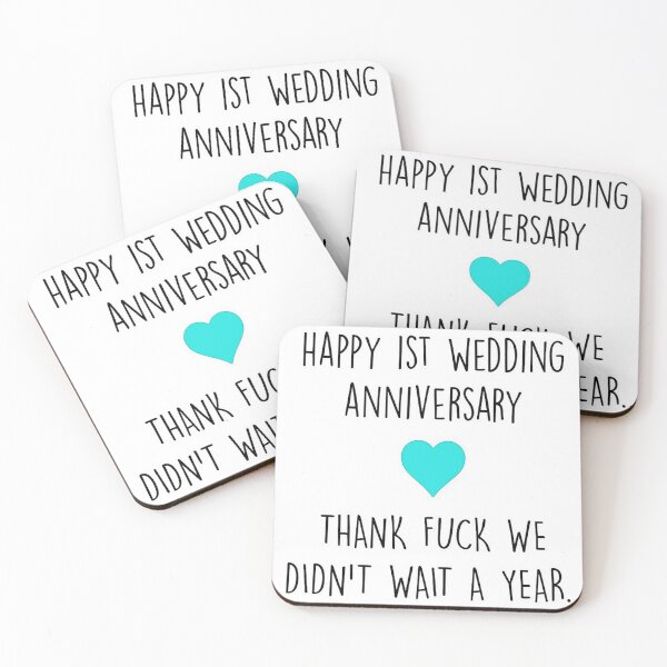 Item preview, 2020 Wedding Anniversary | 1st Wedding Anniversary designed and sold by Mugiwara107.