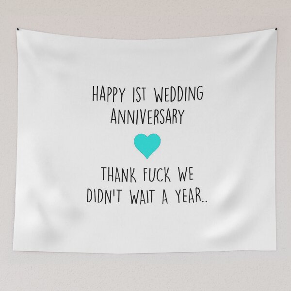 Item preview, 2020 Wedding Anniversary | 1st Wedding Anniversary designed and sold by Mugiwara107.