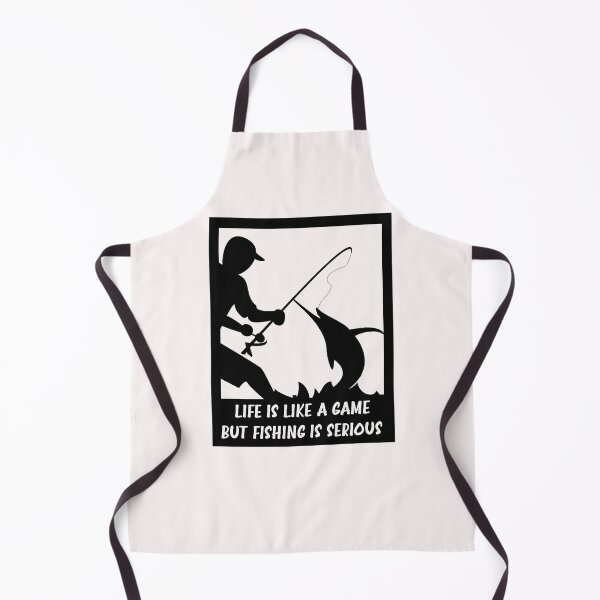 Item preview, Life is Like a Game But Fishing is Serious designed and sold by happy gift art.