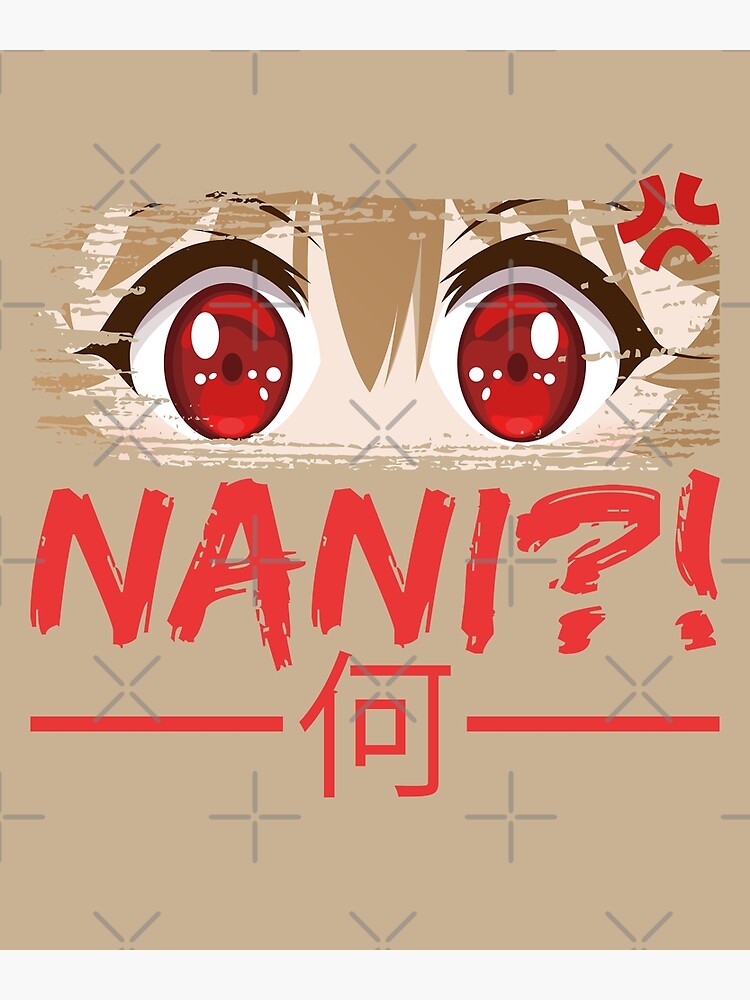  Nani Not a Friend Funny Japan Anime Meme Women Girls Gift  T-Shirt : Clothing, Shoes & Jewelry