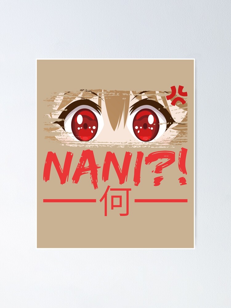  Nani Not a Friend Funny Japan Anime Meme Women Girls Gift  T-Shirt : Clothing, Shoes & Jewelry