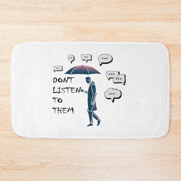 Item preview, DONT LISTEN TO THEM T-SHIRT designed and sold by delpro.
