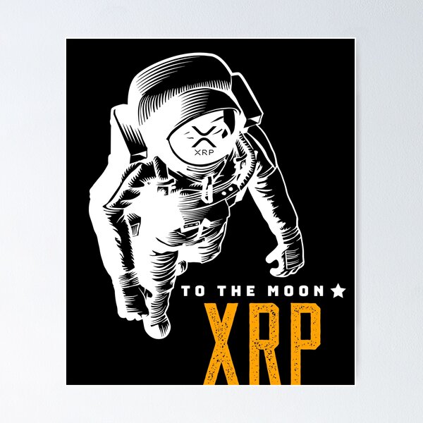 Artikel-Vorschau von Ripple XRP Mondmann, designt und verkauft von Bitcoin-Fashion.