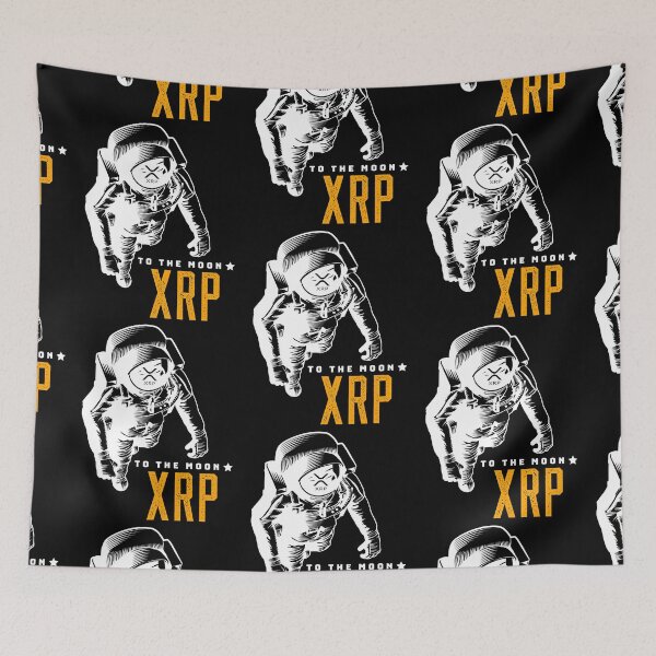 Artikelvorschau, Ripple XRP Mondmann entworfen und verkauft von Bitcoin-Fashion.