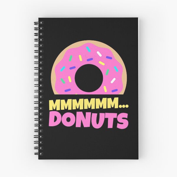 Item preview, mmmmm Donuts - Donut Lover Joke designed and sold by jacks-tees.