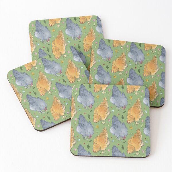 Item preview, Pecking Orpingtons Pattern designed and sold by eleary.