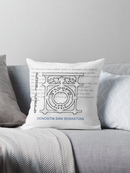 Vista previa del artículo con la obra «Donostia San Sebastián», diseñado y vendido por Frnck.