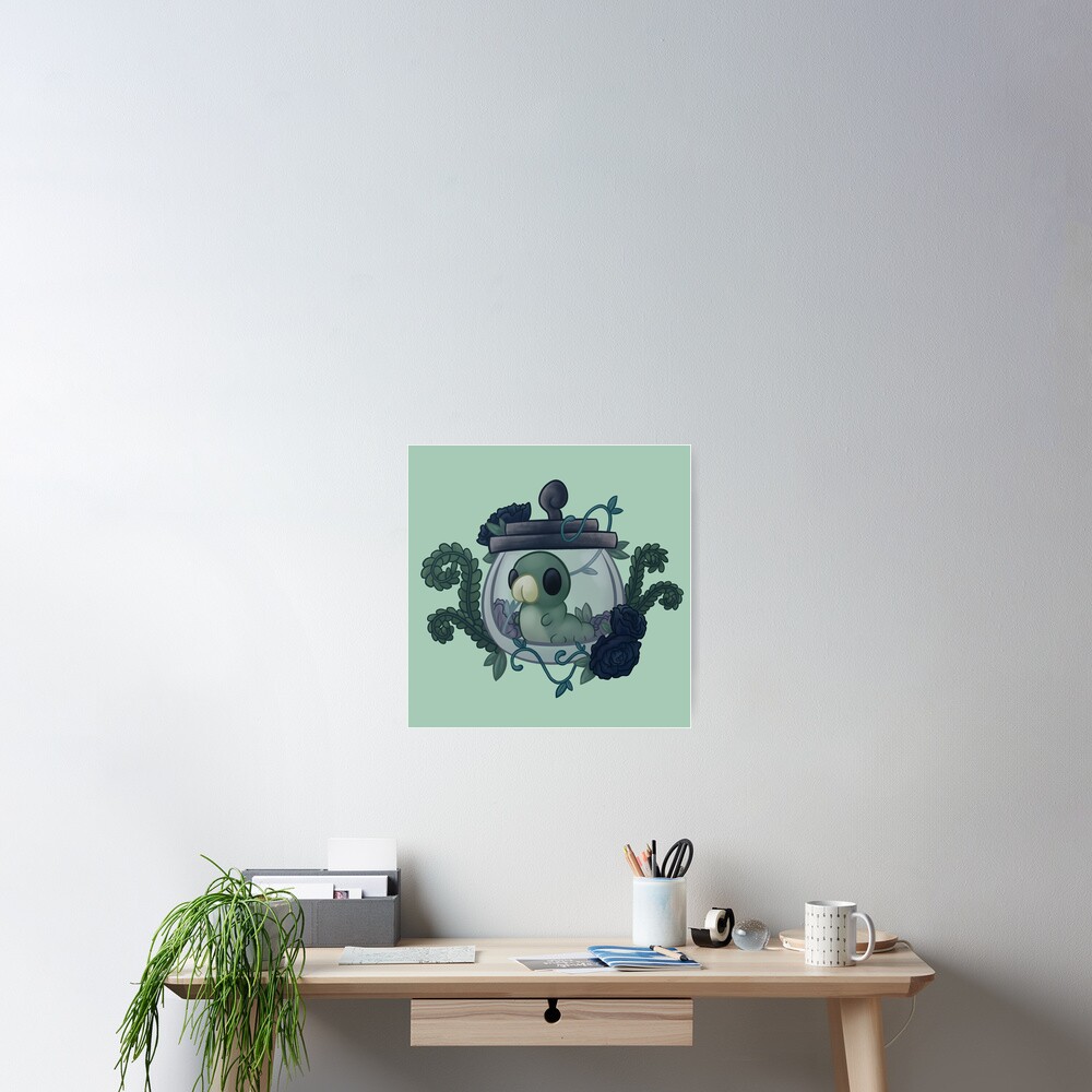 Hollow Knight Grub Poster For Sale By LotusWafflez Redbubble   Cposter,small,square Product,1000x1000.2u1 