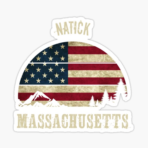 Natick Massachusetts Sticker