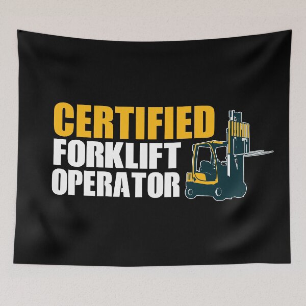 Item preview, Certified forklift operator designed and sold by GatoBlanco.