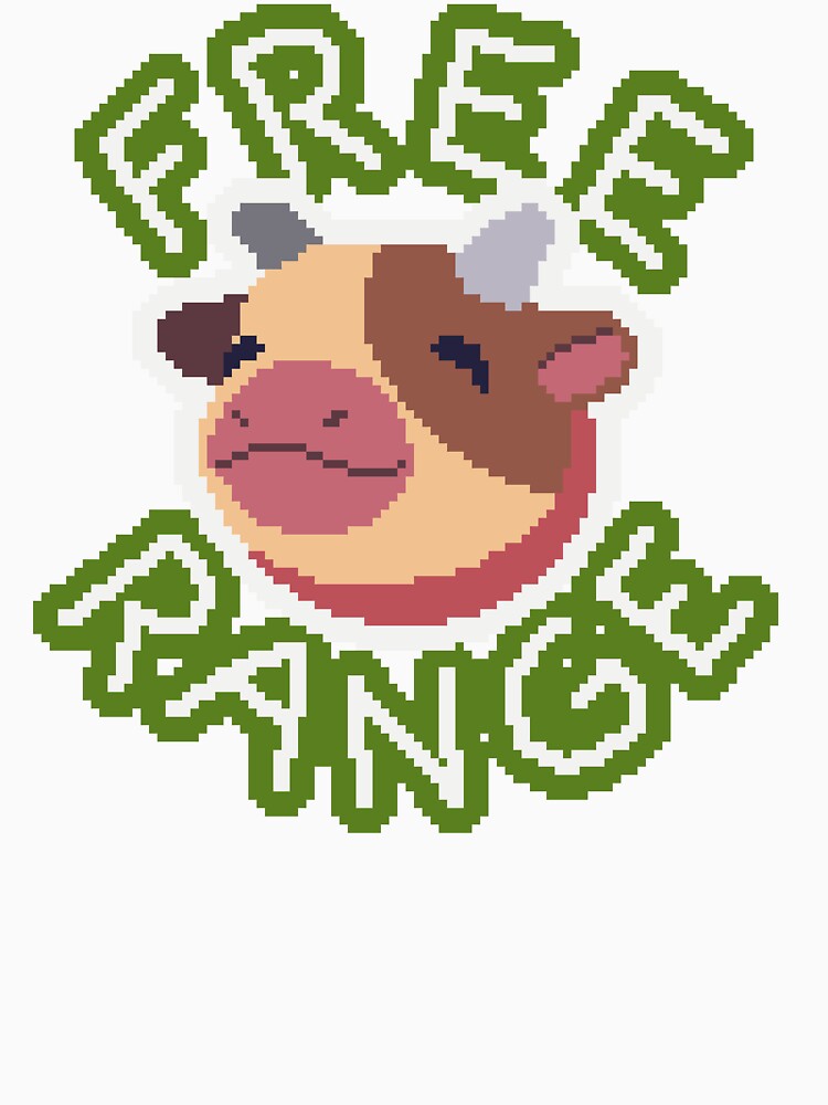 Thumbnail 7 of 7, Classic T-Shirt, Free Range Mini Cow designed and sold by jessemillar.