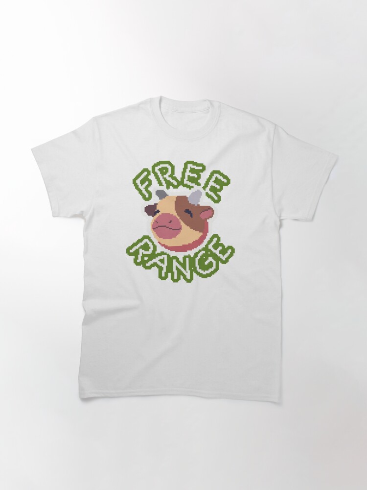 Thumbnail 3 of 7, Classic T-Shirt, Free Range Mini Cow designed and sold by jessemillar.