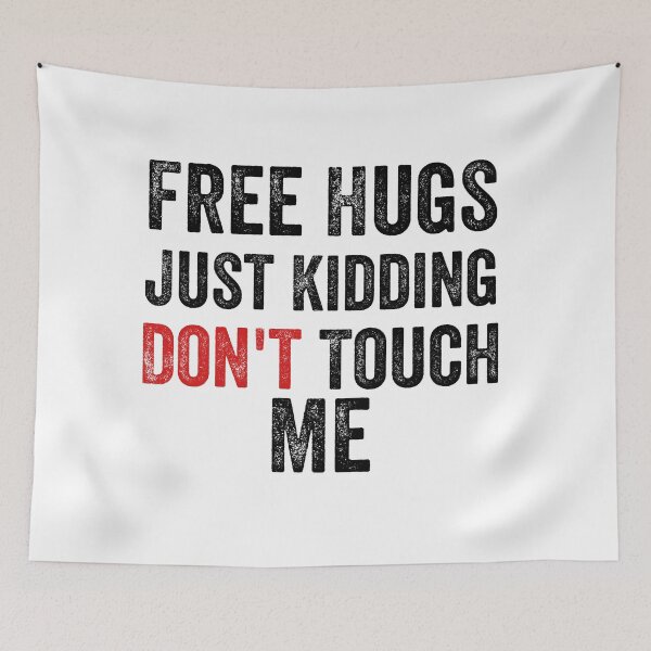 Item preview, Abrazos gratis es broma no me toques designed and sold by MoMasry.