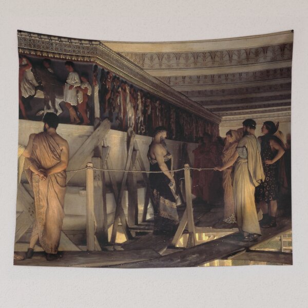 Item preview, Phidias Showing the Frieze of the Parthenon to Pericles designed and sold by ClassicalGreece.
