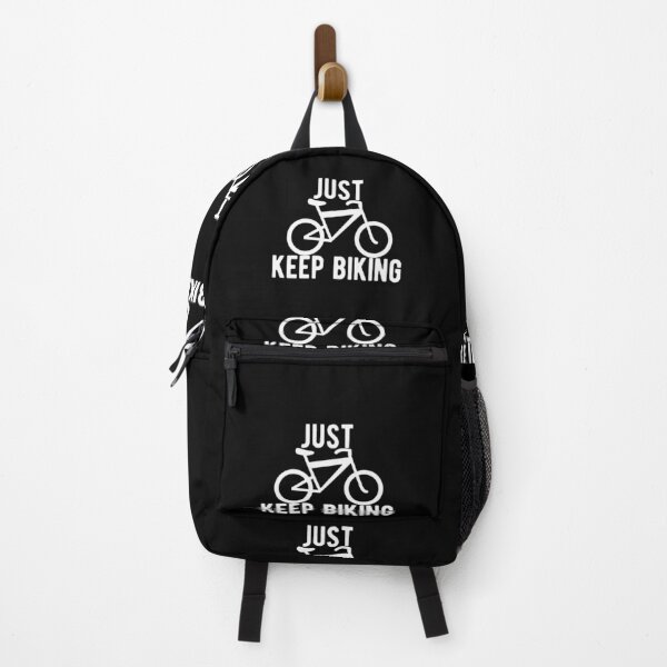 Item preview, Just Keep Biking Quote Design designed and sold by AritraSur.