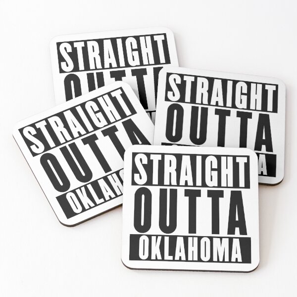 Item preview, Straight Outta Oklahoma designed and sold by RandomStuffShop.
