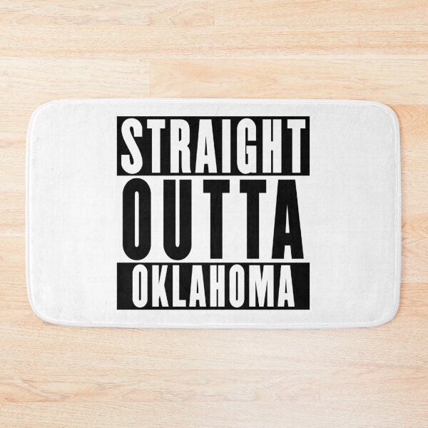 Item preview, Straight Outta Oklahoma designed and sold by RandomStuffShop.