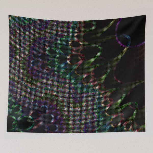 Item preview, Fractal Circuit Abstract Pattern designed and sold by Magiclava71.