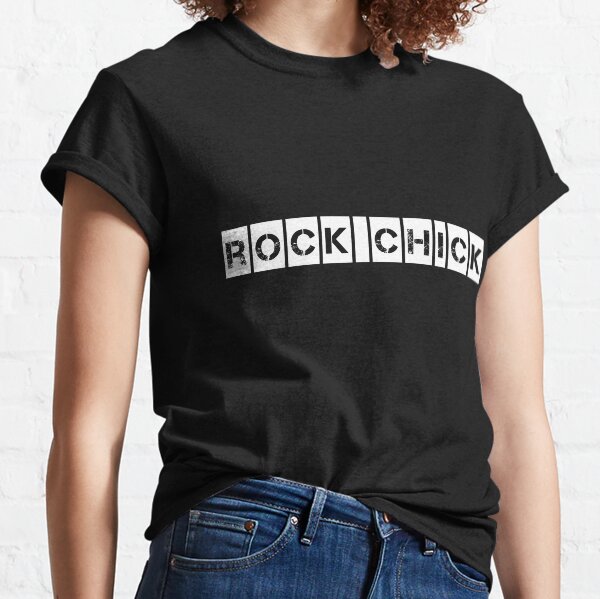 Rock Chick (For Black Clothing) Classic T-Shirt