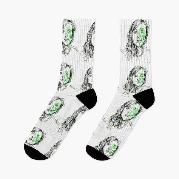 Item preview, Half Dead (a self portrait) designed and sold by Victoria  Cook.