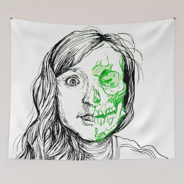 Item preview, Half Dead (a self portrait) designed and sold by Victoria  Cook.