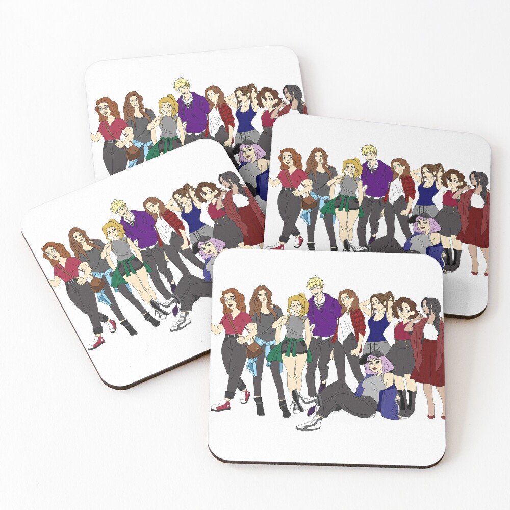 Item preview, Coasters (Set of 4) designed and sold by Simbaspride.