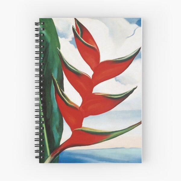 Item preview, Georgia O'Keeffe Heliconia designed and sold by emidye20.