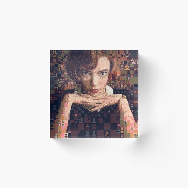 Item preview, The Queen's Gambit anya taylor designed and sold by Modud Moin.