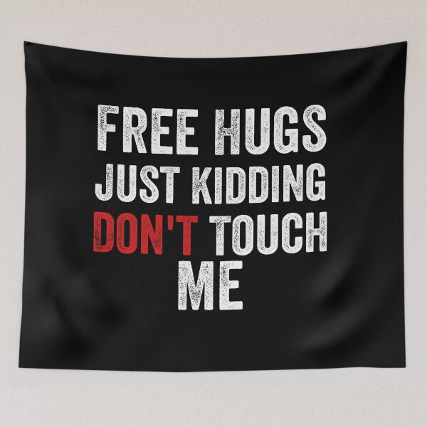 Item preview, Abrazos gratis es broma no me toques designed and sold by MoMasry.
