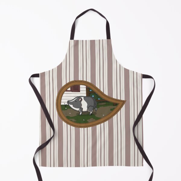 Item preview, Basil the Pig Print designed and sold by Valerie Bennett.