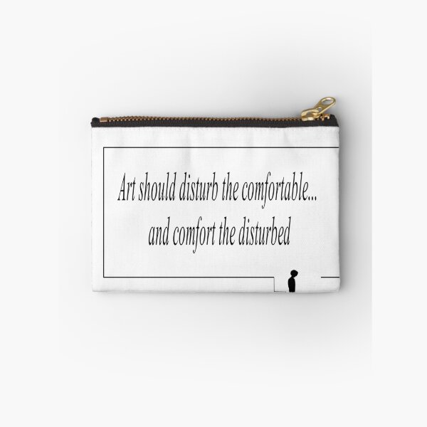 Item preview, Art Should Disturb Quote designed and sold by Gorgonize.