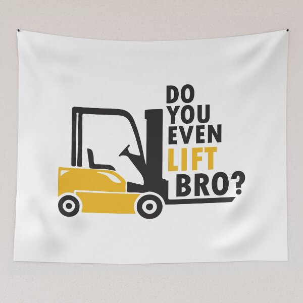 Item preview, Do you even lift bro designed and sold by GatoBlanco.