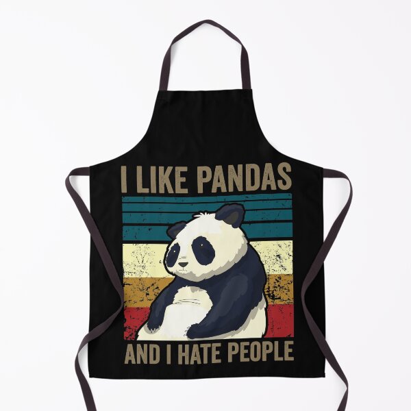 Item preview, I LIKE PANDAS AND I HATE PEOPLE designed and sold by noahs-shop.