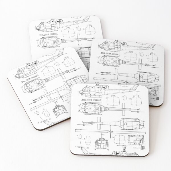 Item preview, Technical drawing UH-1B designed and sold by Huey 218: Restoring a legend.