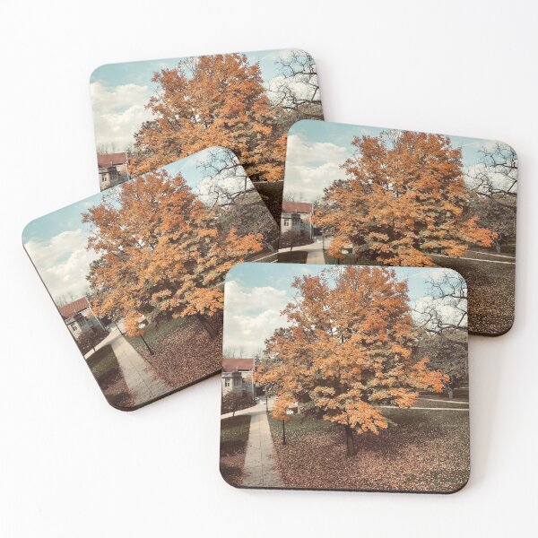 Item preview, Orange Leaves Tree designed and sold by Madi Sharp.
