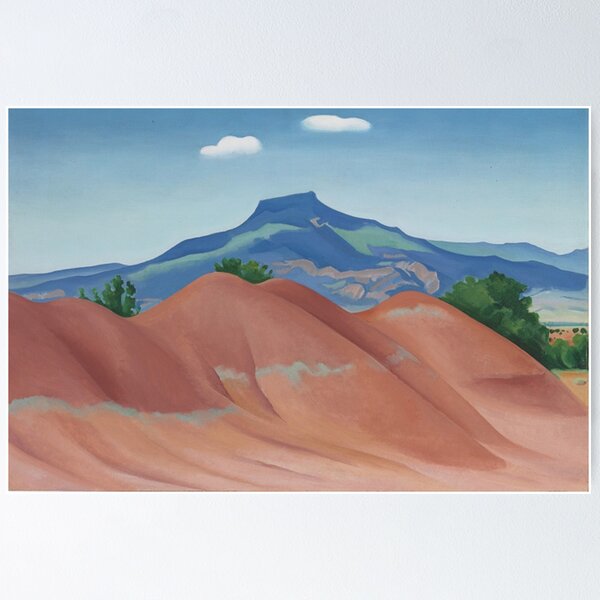 Artikel-Vorschau von Georgia O'Keeffe Red Hills, designt und verkauft von emidye20.