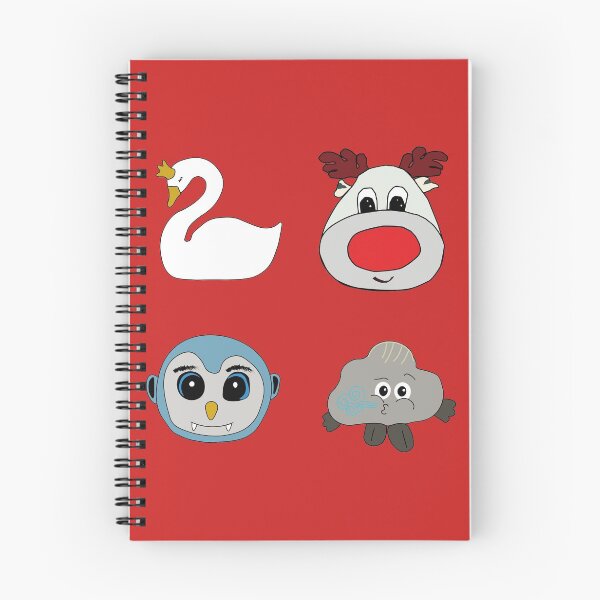 Item preview, cute funny stickers designed and sold by FourWellBeing.