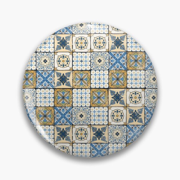 Item preview, Portuguese ornament. Azulejo tile. designed and sold by BananiLettering.