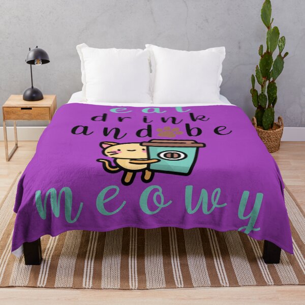 Item preview, Copy of Eat Drink And Be Meowy designed and sold by ishako online.
