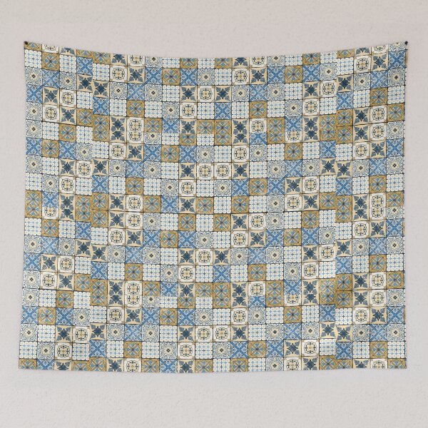 Item preview, Portuguese ornament. Azulejo tile. designed and sold by BananiLettering.