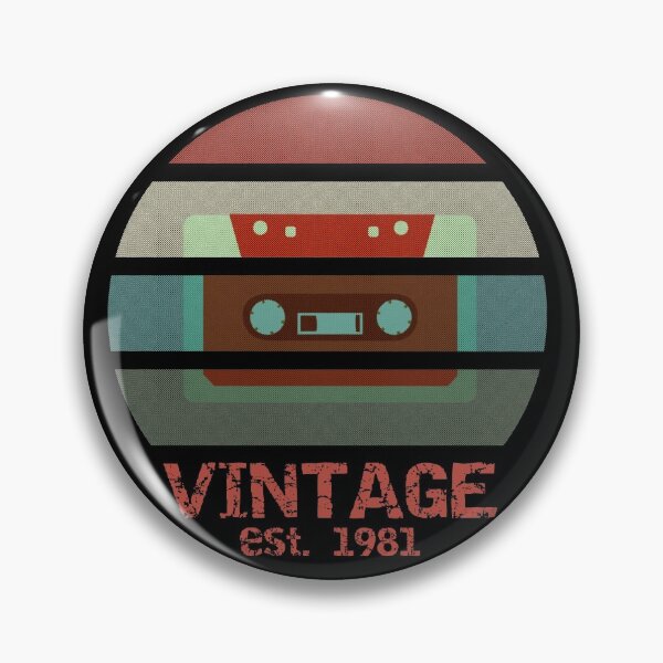 Item preview, Vintage est 1981 funny hipster cassette tape  designed and sold by Arlooz Tees.