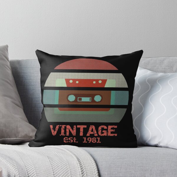 Item preview, Vintage est 1981 funny hipster cassette tape  designed and sold by Arlooz Tees.