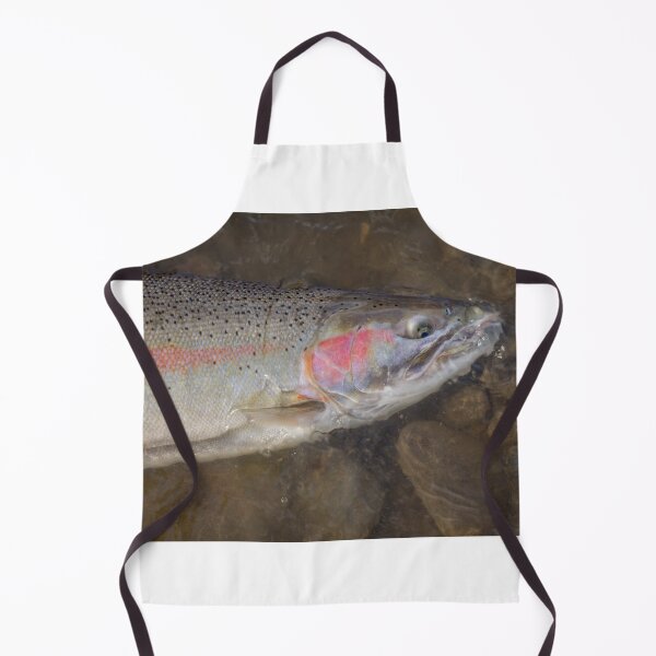 Item preview, Close up pink head of a male steelhead trout, in the water designed and sold by SnapTPhotograph.