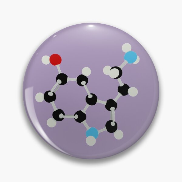 Item preview, Molecular Structure of Serotonin designed and sold by sarahvanh.
