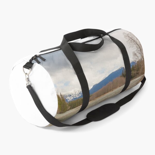 Item preview, A cold Kalum River in Spring, with Mount Garland in the background designed and sold by SnapTPhotograph.