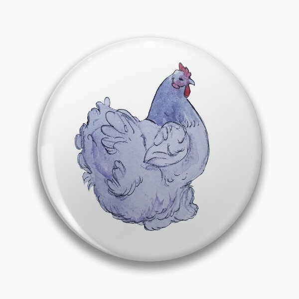 Item preview, Lavender Pekin Watercolor Chicken 2 designed and sold by eleary.